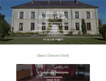 Tablet Screenshot of chateaucharly.com